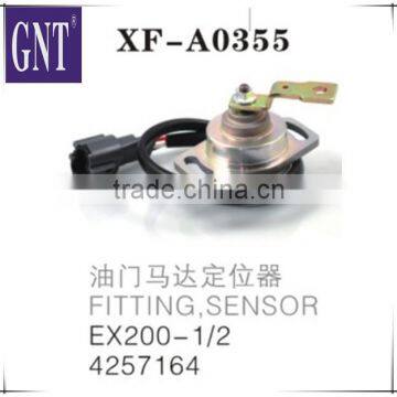 Excavator throttle positioner sensor for ex200-1 ex200-2