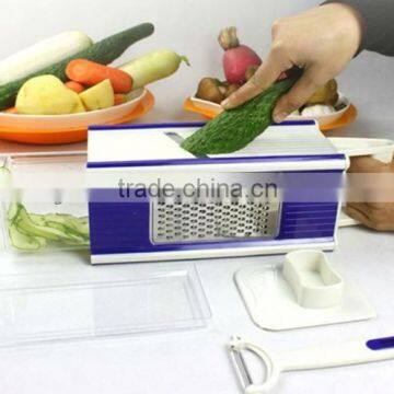 5 in 1 boxed grater,boxed grater vegetable grate