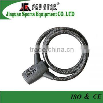 Bicycle Accessories Steel Combination Cable Lock