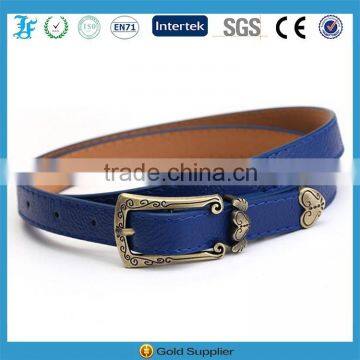 Fashion Retro pu leather belts for women with classic heart shape