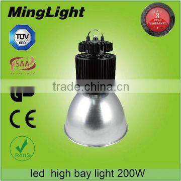 High Lumen Efficiency 110lm/w 22000lm 200w Led Outdoor Industrial Flexible High Bay Light photo-3