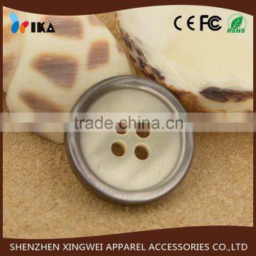 fashionable natural trocas button for blazer