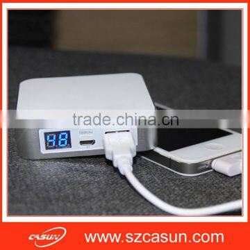 China 8000mAh External Battery Portable power bank charger for sale