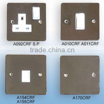 A092 A031 A154 A170 Polished Chrome Wall Light Switch