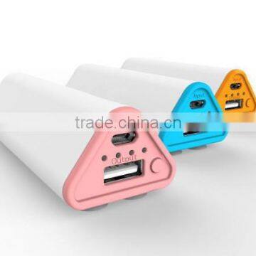 For iphone5 5000mah mobile power bank with stand funciton