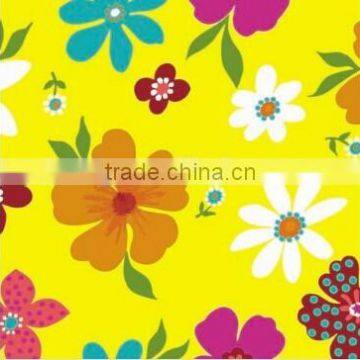 polyester shining PVC coated printed fabrc wholesale from china manufacturer