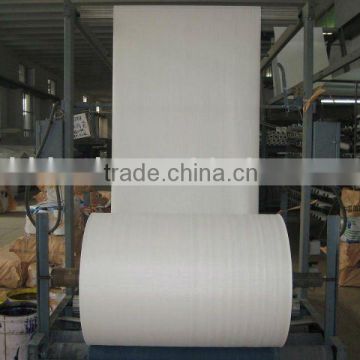 white pp woven tubular fabric