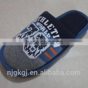 Men Atheletic Printed Indoor Winter Slipper Shoes photo-5