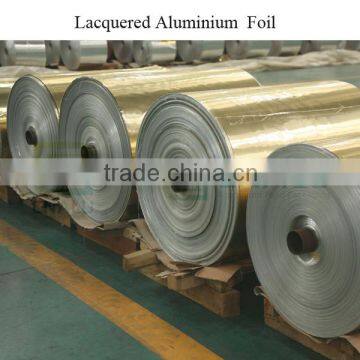 Golden Color Coated Aluminium Foil