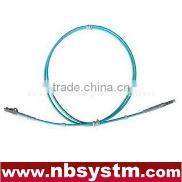 10Gb Corning Fiber Optic Cable, LC-LC, Multi Mode, Simplex (50/125 Type) Aqua