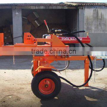 New Type 20-30t 530-610mm Horizontal and Vertical Hydraulic Diesel Log Splitting Machine With Take-off With CE From China