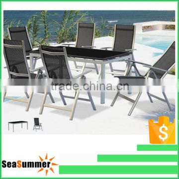 7pc outdoor garden folding dining set hot sale