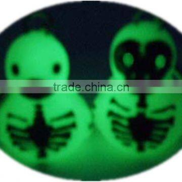 Carnival Gift Duck Glow in Dark Skull Duck Glowing Halloween Duck