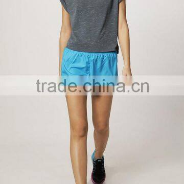 Fashion Ladies High Quality Polyester Sport Shorts for Women