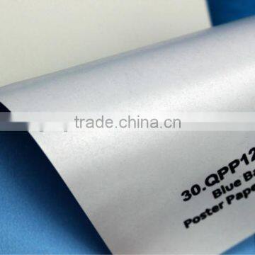 ECO Inkjet Paper Semi-glossy blue back paper