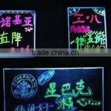 2012 wholesale advertisement products led hand write board