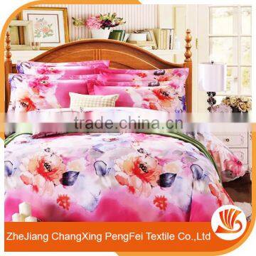 Fancy polyester customized printed bedsheets