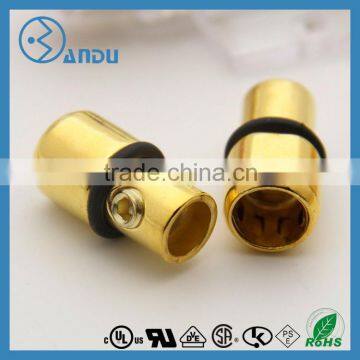 golden plated fuse holder good quality 10*38mm china factory directly supply
