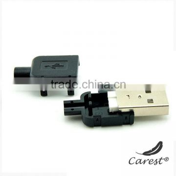 Plastic mold for Connector Plug Socket solder type plastic shell