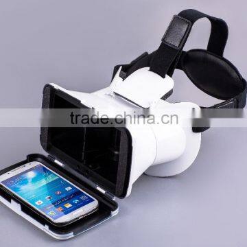 3d vr glasses headset with button key compatible google 3d Game app