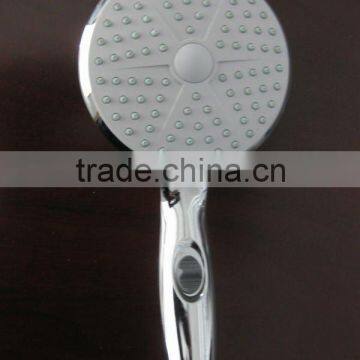 Chrome faceplate hand shower