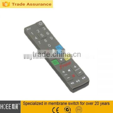 tv remote control silicone rubber keypad rubber keypad for remote