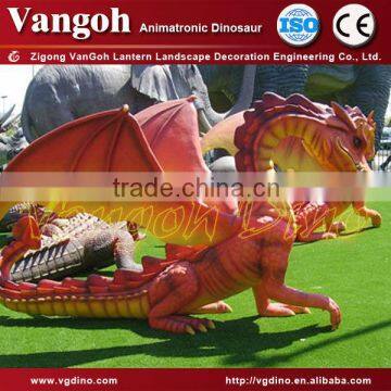 The age of the dinosaurs dragon-fiberglass dragon