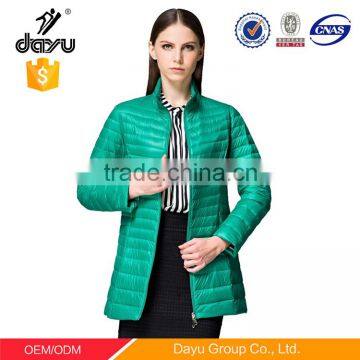 Nylon Pullover Jacket Water Proof Winter Coats Women Folding Down Jacket photo-4