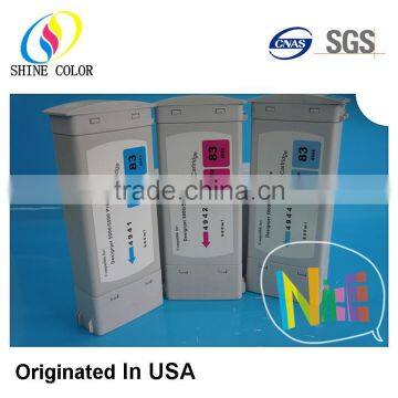 New 680ML 6 Color HP83 Compatible Wide Format Ink Cartridge C4941A for HP 5000 5500 photo-2