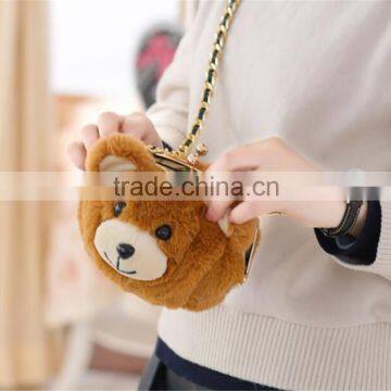 2016 New Style Inclined Shoulder Bag Birthday Gift Cute Bear Bag photo-6