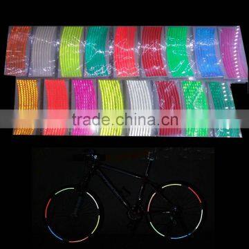 Reflective Bicycle Wheel Stickers Decals