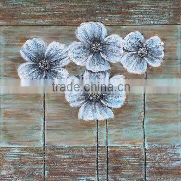 Modern Wall Decor Art Painting Handpainted Abstract Flower Oil Painting On Canvas