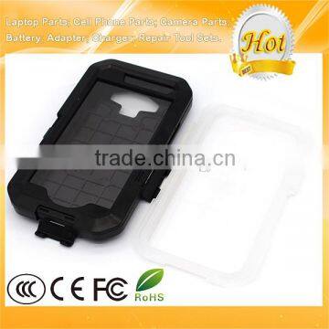 TPU Silicone Bicycle Handlebar Shockproof Waterproof Case for Samsung Galaxy S6 / S6 Edge Black photo-4