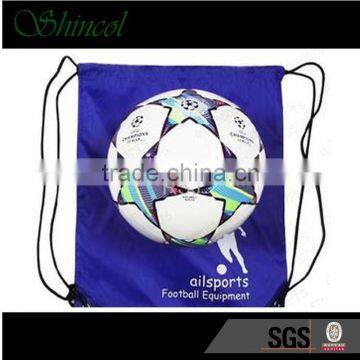 hot sale wholesale football drawstring bag