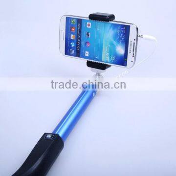 wholesale good quality portable mini hand held monopod selfie stick wholesale portable monopod