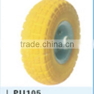 wheel barrow tire with rim and pu wheel barrow tire