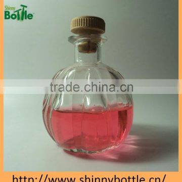 glass aromatherapy diffuser with rubber ring cap wholesale