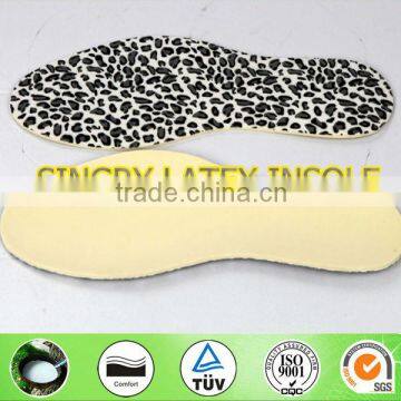 cork texon deodorization latex shoe insole