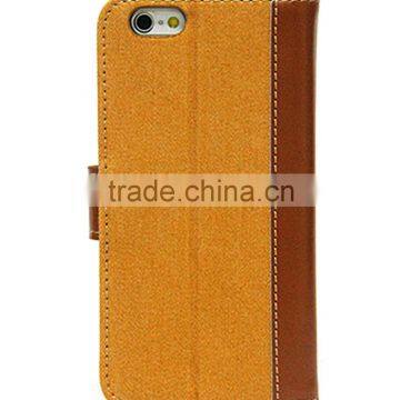 Fabric Case for Apple IPhone 6, for Iphone 6 Case, pu Case for IPhone 6