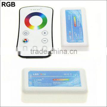 Super thin RF 2.4G Wireless Touch RGB LED Remote Controller