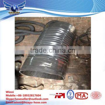 Wear Resistant Water Discharge Suction Hose / large diameter rubber water hose