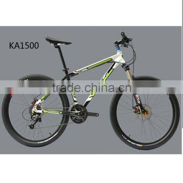 KA1500 China factory price MTB mountain bike racing road Bicycle 26" 432mm alloy frame 2 bearing hub 9S 11-32T Fly wheel HOMHIN