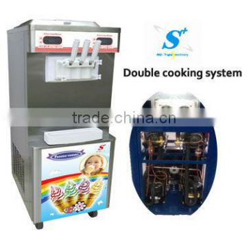 Commercial Double cooling system ice cream making machine ICM-T336