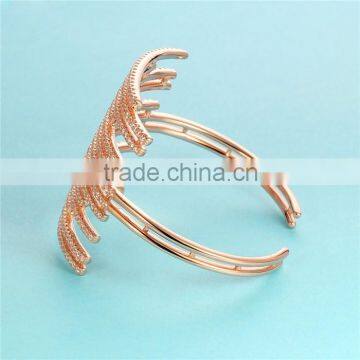 Gold Plated Jewelry Costume Gold Bangle For Ladies Jewelry Factory Direct FB055 photo-4