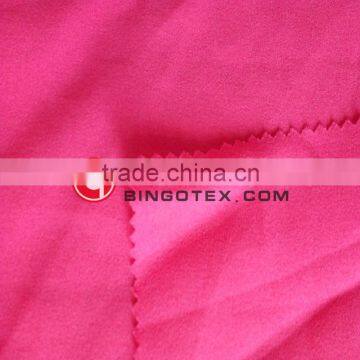 100% Polyester 75D+20D 4 Ways Stretch Red Fabric for T-shirt Garment photo-3