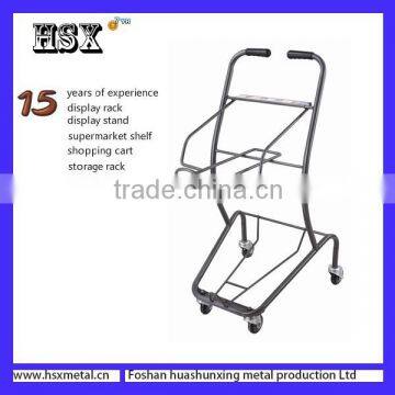 Japanese style powder coated shopping cart HSX-1777