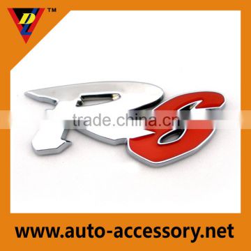 Customize size ABS chrome R6 car sticker logo