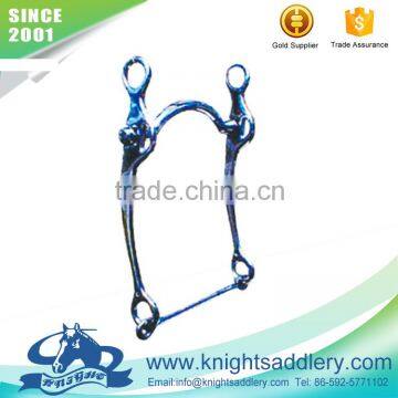 SS Stock Horse Solid Rainbow Mouth Bit