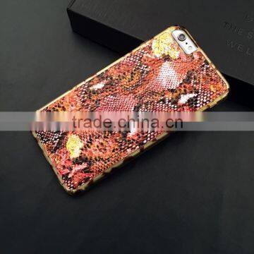 High End Luxury Color Pattern Saffiano Leather Cell Phone Cover Case for Iphone photo-5