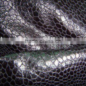 foil suede upholstery fabric